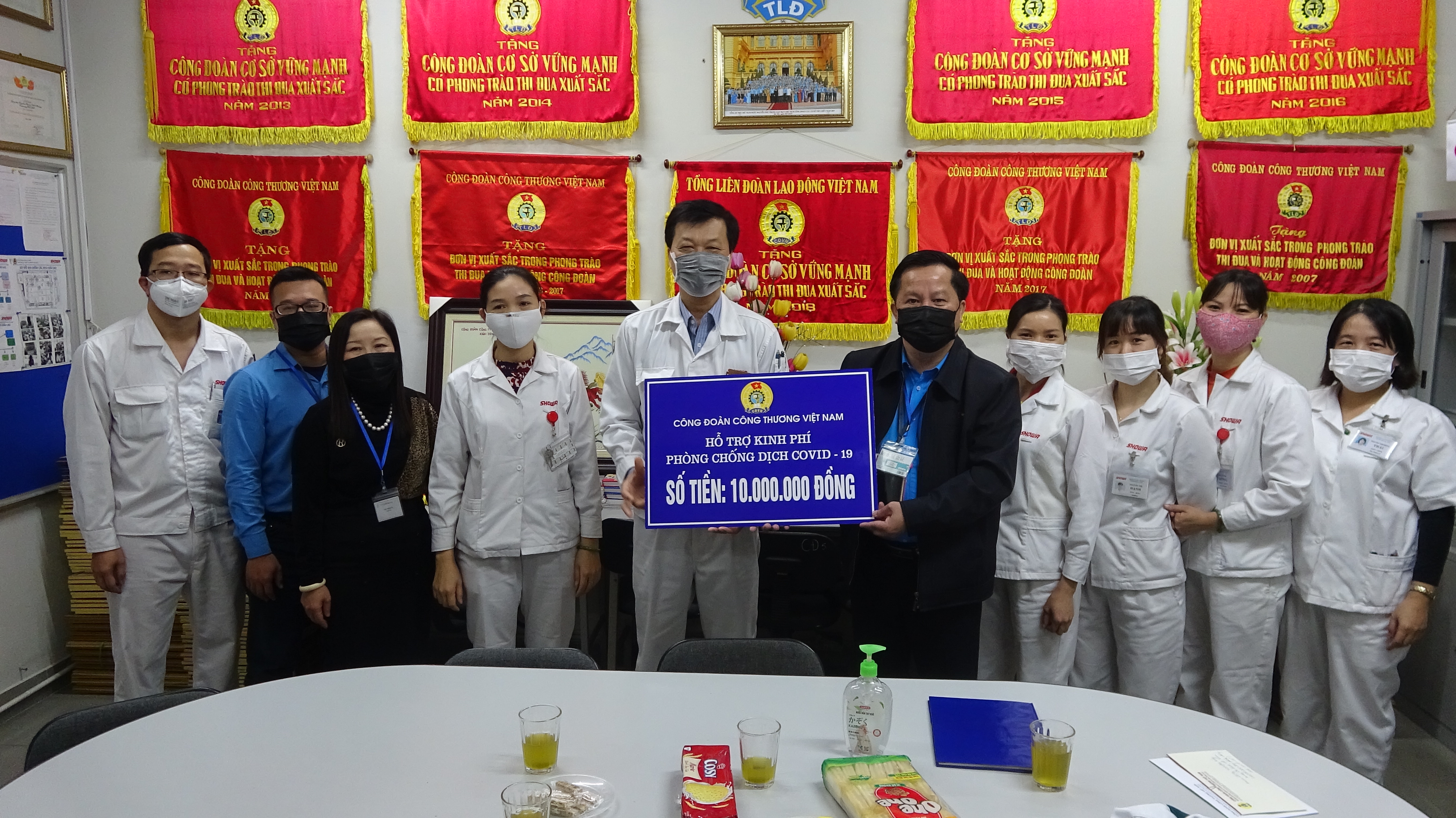 Hỗ trợ khẩn cấp đoàn viên, người lao động bị ảnh hưởng bởi dịch bệnh Covid-19