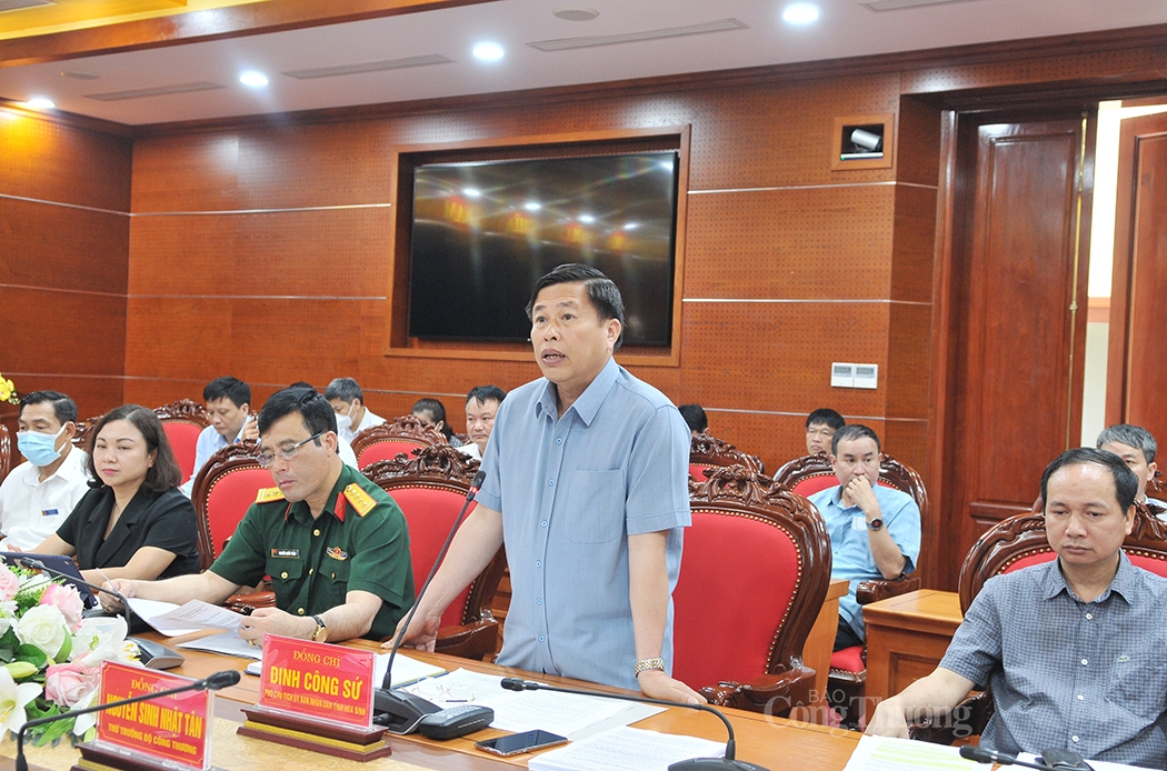 Thứ trưởng Nguyễn Sinh Nhật Tân kiểm tra công tác phòng chống thiên tai tại Hòa Bình, Yên Bái, Sơn La