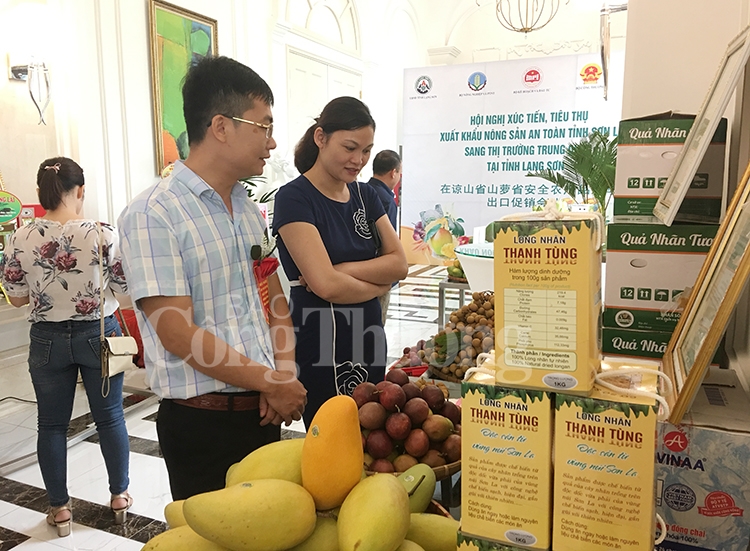 day manh xuat khau nong san an toan son la sang thi truong trung quoc