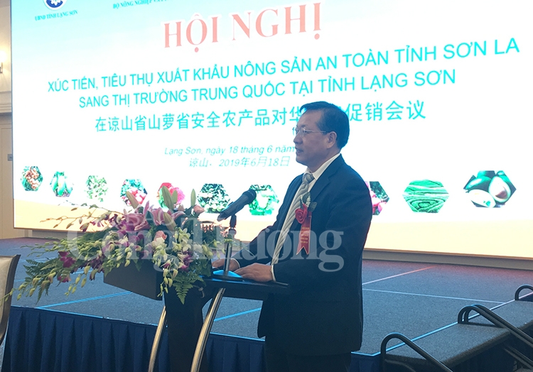 day manh xuat khau nong san an toan son la sang thi truong trung quoc