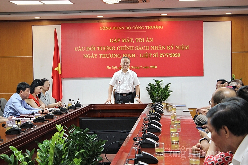 Bộ Công Thương gặp mặt, tri ân các thương binh và thân nhân gia đình liệt sỹ bo cong thuong gap mat tri an cac thuong binh va than nhan gia dinh liet sy 1