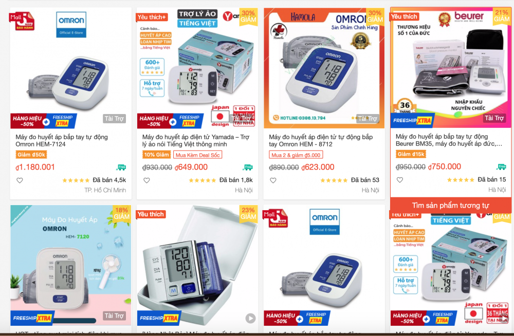 Cẩn trọng khi mua thiết bị y tế trực tuyến