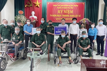 Bộ Công Thương tri ân các thương, bệnh binh tại Thái Bình