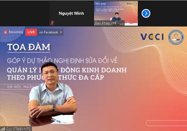 Tiếp tục xây dựng khung khổ pháp lý để quản lý hoạt động kinh doanh đa cấp