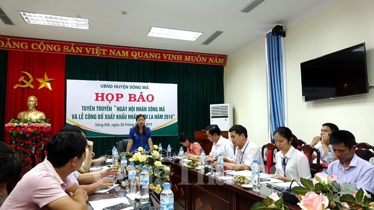 Ngày hội nhãn Sông Mã và Lễ công bố xuất khẩu nhãn Sơn La năm 2019 ngay hoi nhan song ma va le cong bo xuat khau nhan son la nam 2019