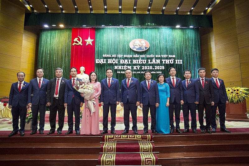 dai hoi dang bo tap doan dau khi viet nam thanh cong tot dep