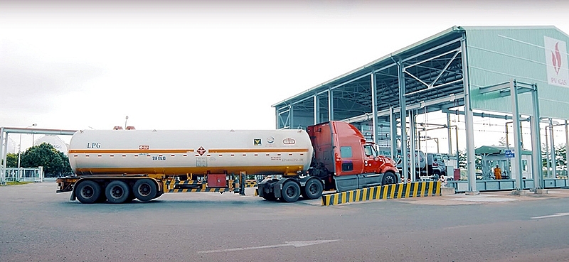Trạm nạp gas Thị Vải lập kỷ lục xuất hàng mới tram nap gas thi vai lap ky luc xuat hang moi