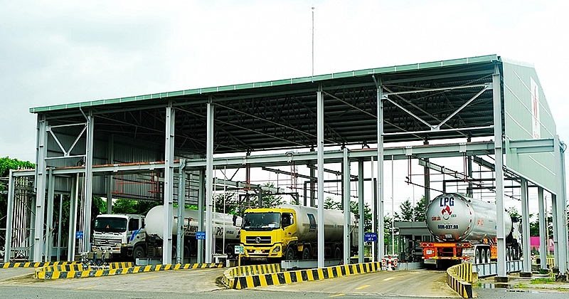 Trạm nạp gas Thị Vải lập kỷ lục xuất hàng mới tram nap gas thi vai lap ky luc xuat hang moi 1