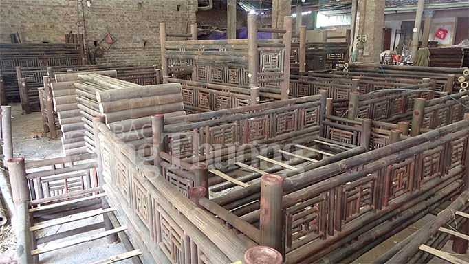 tranh tre dam hon que