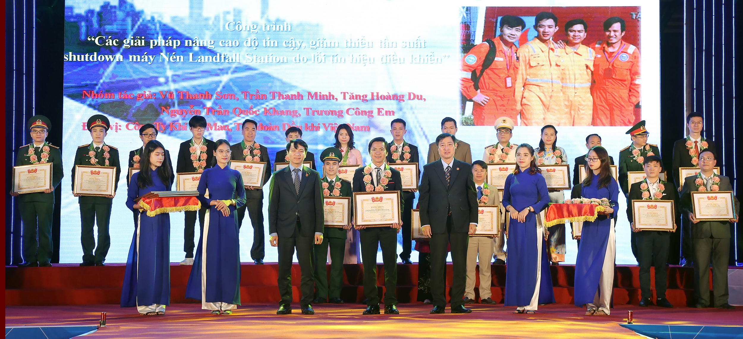 NLĐ PV GAS hàng năm đều nhận được nhiều vinh danh Sáng kiến sáng tạo cấp quốc gia NLĐ PV GAS hàng năm đều nhận được nhiều vinh danh Sáng kiến sáng tạo cấp quốc gia