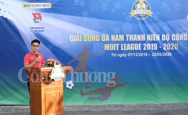 Khai mạc giải bóng đá nam thanh niên Bộ Công Thương 2019 - 2020 khai mac giai bong da nam thanh nien bo cong thuong 2019 2020