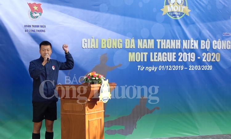Khai mạc giải bóng đá nam thanh niên Bộ Công Thương 2019 - 2020 khai mac giai bong da nam thanh nien bo cong thuong 2019 2020