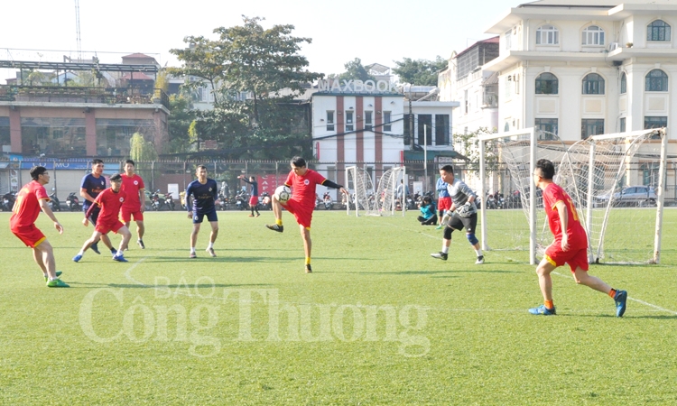 Khai mạc giải bóng đá nam thanh niên Bộ Công Thương 2019 - 2020 khai mac giai bong da nam thanh nien bo cong thuong 2019 2020