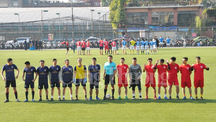 Khai mạc giải bóng đá nam thanh niên Bộ Công Thương 2019 - 2020 khai mac giai bong da nam thanh nien bo cong thuong 2019 2020