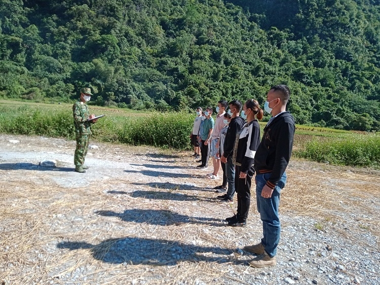 Qua tuần tra, kiểm soát, Đồn Biên phòng Quang Long đã phát hiện, xử lý nhiều công dân nhập cảnh trái phép