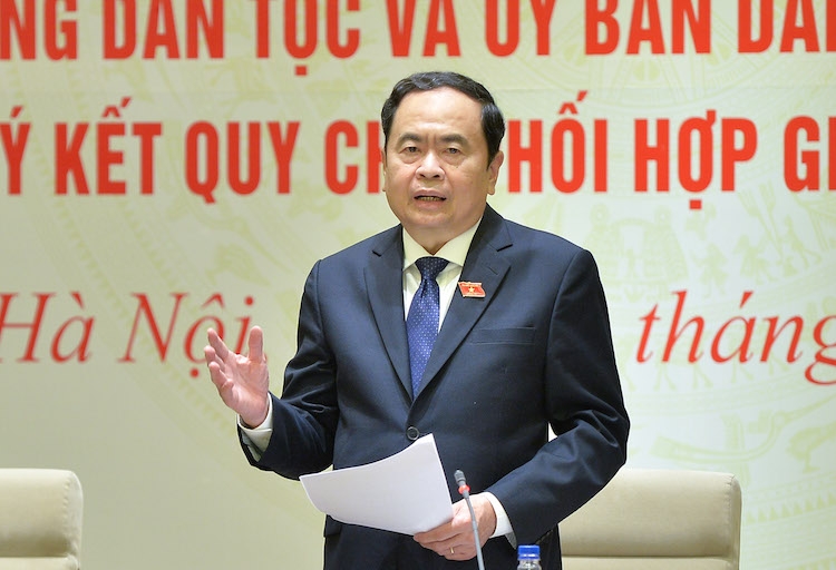 Phó Chủ tịch Thường trực Quốc hội Trần Thanh Mẫn phát biểu chỉ đạo hội nghị