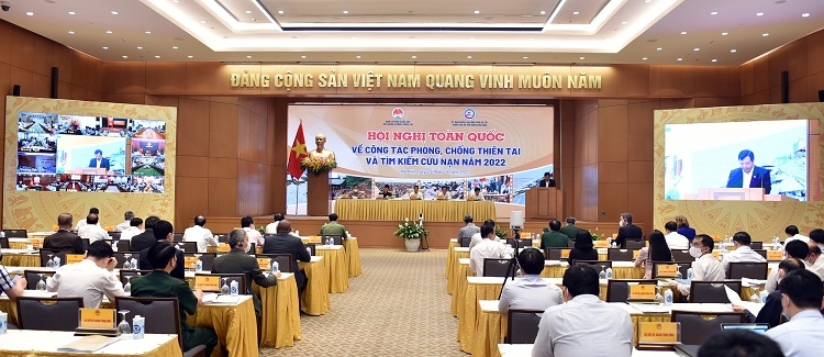 Hội nghị toàn quốc về công tác phòng, chống thiên tai và tìm kiếm cứu nạn năm 2022 được tổ chức trực tuyến với hơn 19.000 người dự Hội nghị toàn quốc về công tác phòng, chống thiên tai và tìm kiếm cứu nạn năm 2022 được tổ chức trực tuyến với hơn 19.000 người dự