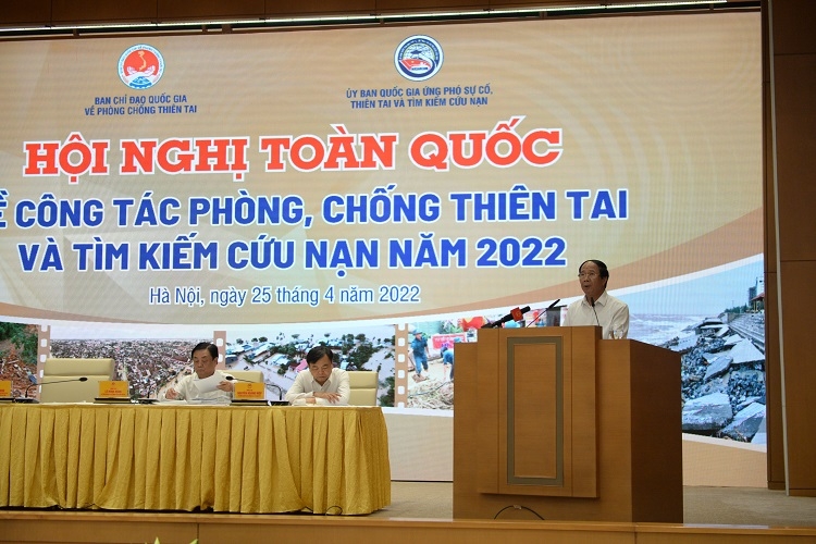 Phó Thủ tướng Chính phủ Lê Văn Thành chỉ đạo Hội nghị toàn quốc về công tác phòng, chống thiên tai và tìm kiếm cứu nạn năm 2022 Phó Thủ tướng Chính phủ Lê Văn Thành chỉ đạo Hội nghị toàn quốc về công tác phòng, chống thiên tai và tìm kiếm cứu nạn năm 2022
