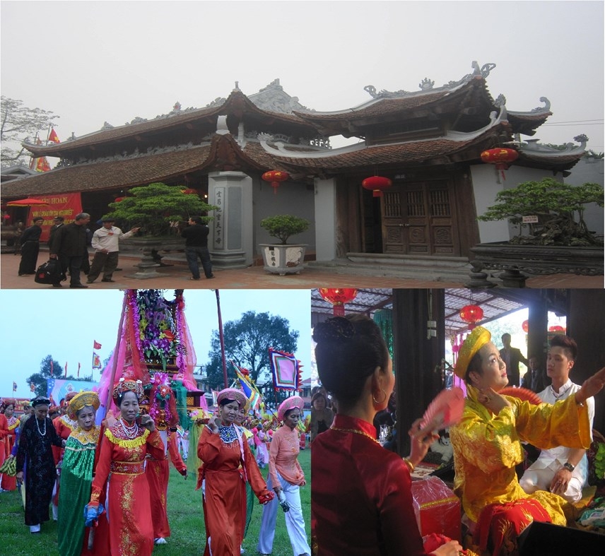 Quần thể di tích lịch sử văn hóa Phủ Dầy (xã Kim Thái, huyện Vụ Bản, tỉnh Nam Định). Lễ hội Phủ Dầy được tổ chức vào tháng 3 Âm lịch hằng năm. Quần thể di tích lịch sử văn hóa Phủ Dầy (xã Kim Thái, huyện Vụ Bản, tỉnh Nam Định). Lễ hội Phủ Dầy được tổ chức vào tháng 3 Âm lịch hằng năm.