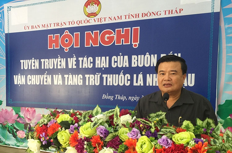 Đồng Tháp: Buôn lậu Thuốc lá vẫn diễn biến phức tạp dong thap buon lau thuoc la van dien bien phuc tap