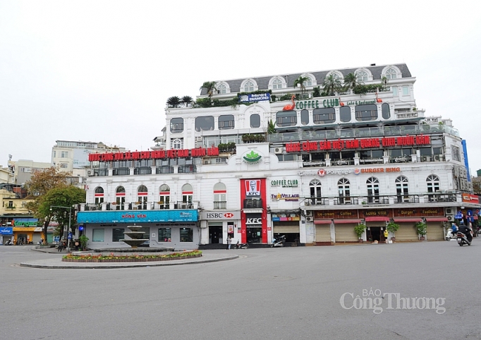 pho phuong ha noi vang lang truoc gio cach ly toan xa hoi