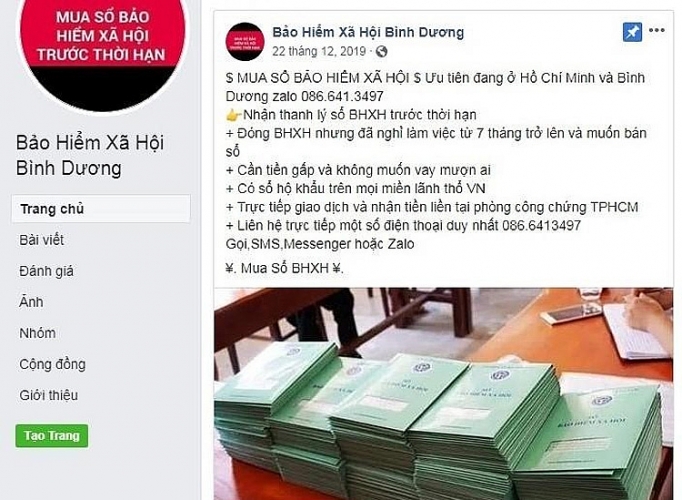 Xử lý nghiêm hành vi giả mạo thu mua sổ bảo hiểm xã hội xu ly nghiem hanh vi gia mao thu mua so bao hiem xa hoi