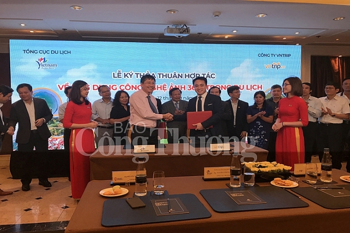 Ký kết thỏa thuận ứng dụng công nghệ ảnh 360 độ trong du lịch ky ket thoa thuan ung dung cong nghe anh 360 do trong du lich