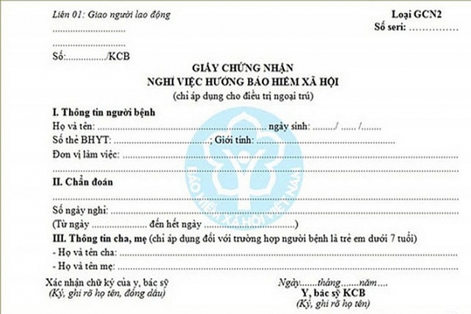 Thu hồi phôi mẫu Giấy chứng nhận nghỉ việc hưởng bảo hiểm xã hội thu hoi phoi mau giay chung nhan nghi viec huong bao hiem xa hoi