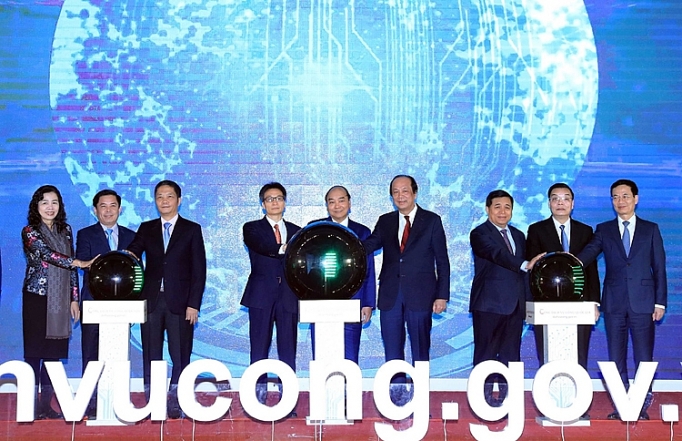 Khai trương Cổng dịch vụ công quốc gia khai truong cong dich vu cong quoc gia