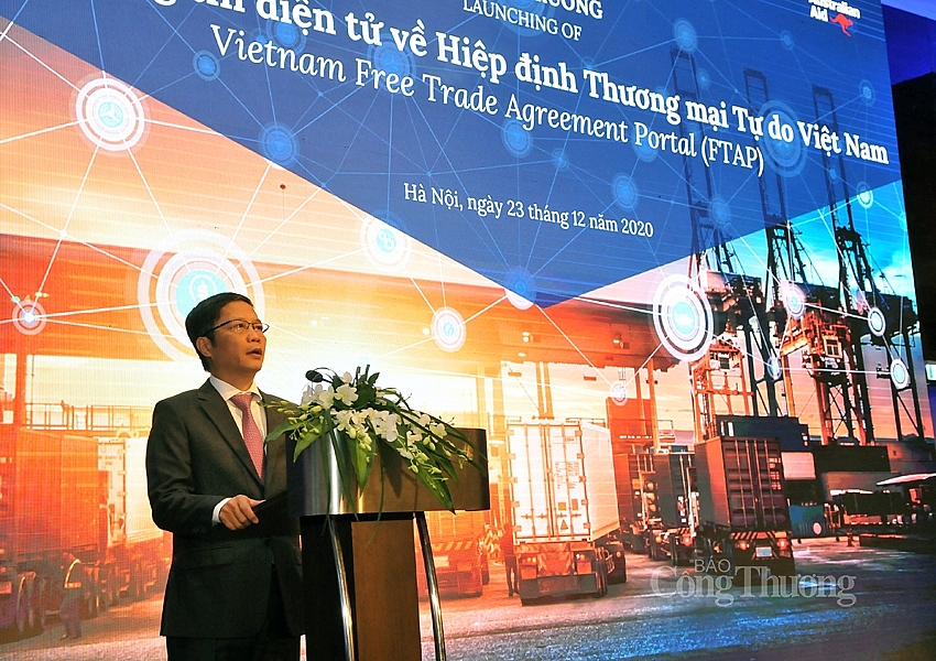 Khai trương Cổng thông tin điện tử về Hiệp định thương mại tự do Việt Nam