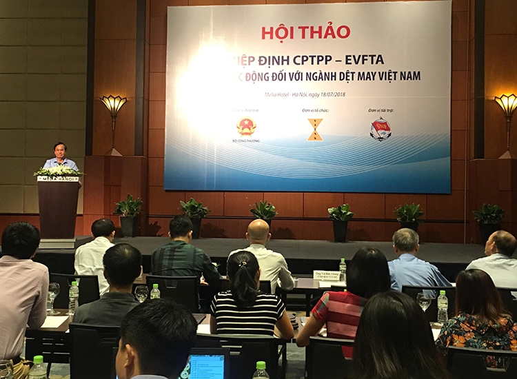 Dệt may nắm bắt cơ hội và ứng phó thách thức trước CPTPP và EVFTA det may nam bat co hoi va ung pho thach thuc truoc cptpp va evfta