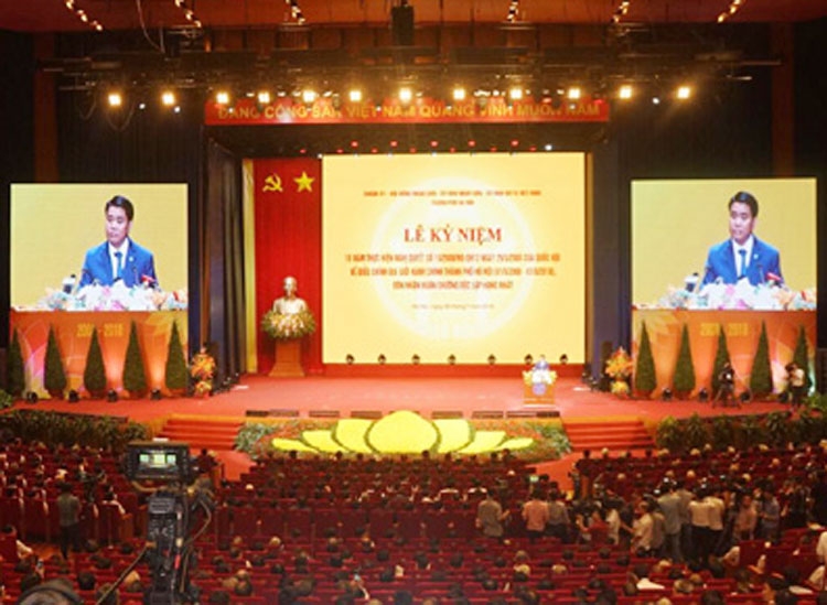 Dấu mốc quan trọng trong hành trình phát triển Thủ đô dau moc quan trong trong hanh trinh phat trien thu do