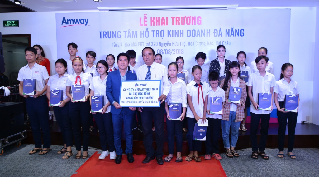 amway viet nam co them trung tam ho tro kinh doanh tai tpda nang