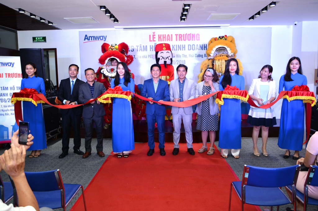 amway viet nam co them trung tam ho tro kinh doanh tai tpda nang