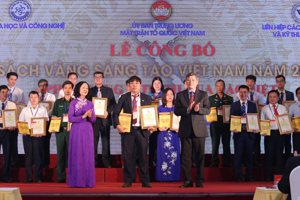 4 cong trinh cua nganh dau khi duoc vinh danh trong sach vang sang tao viet nam 2018