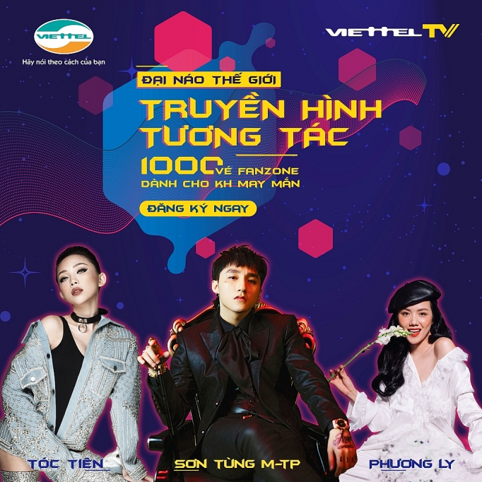 cung son tung m tp toc tien dai nao truyen hinh tuong tac tai pho di bo ha noi