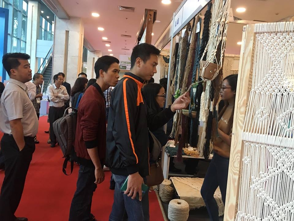 hanoi gift show 2018 quang ba thuc day xuat khau hang thu cong my nghe