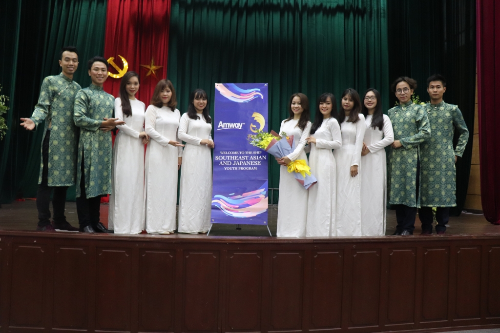 Amway Việt Nam đồng hành cùng chương trình Tàu Thanh niên Đông Nam Á- Nhật Bản năm 2018 amway viet nam dong hanh cung chuong trinh tau thanh nien dong nam a nhat ban nam 2018