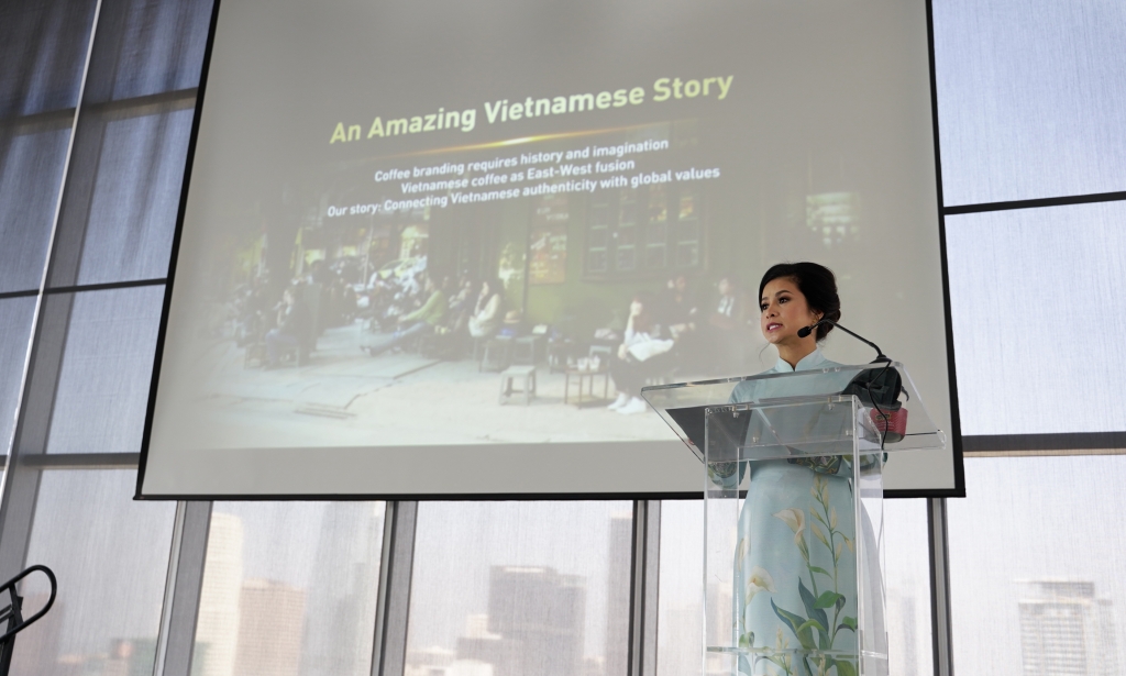 Cà phê Việt Nam khẳng định vị thế trên Diễn đàn CEO toàn cầu ca phe viet nam khang dinh vi the tren dien dan ceo toan cau