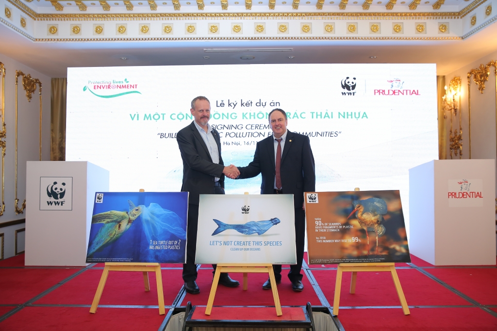 prudential va wwf cung no luc vi mot cong dong khong rac thai nhua