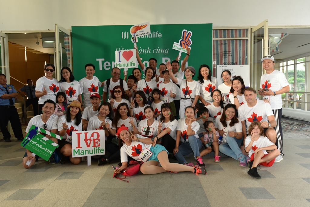 Manulife Việt Nam tham gia Chương trình Chạy bộ Từ thiện Terry Fox 2018 manulife viet nam tham gia chuong trinh chay bo tu thien terry fox 2018