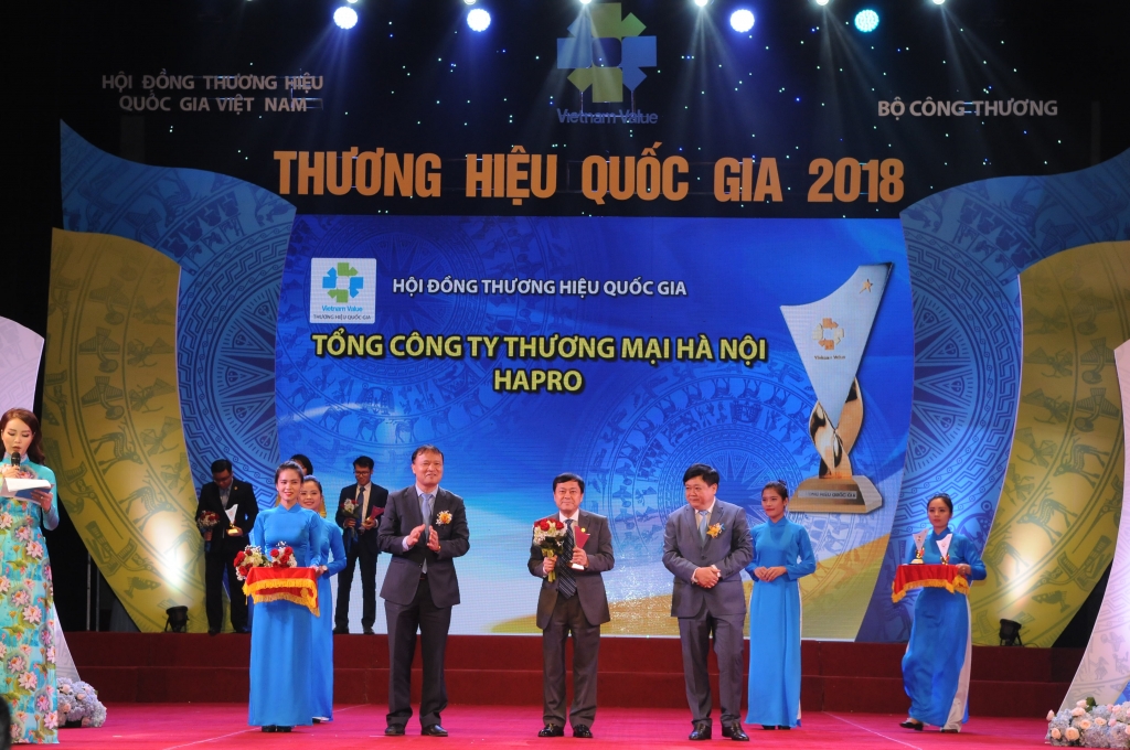 Hapro đạt Thương hiệu Quốc gia lần thứ 5 liên tiếp hapro dat thuong hieu quoc gia lan thu 5 lien tiep