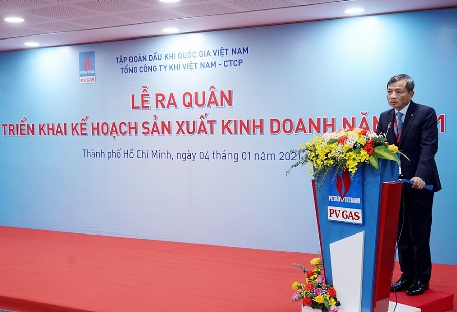 hủ tịch HĐQT PV GAS Nguyễn Sinh Khang khai mạc Lễ ra quân 2021 hủ tịch HĐQT PV GAS Nguyễn Sinh Khang khai mạc Lễ ra quân 2021