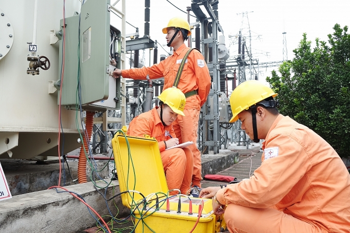 evn hanoi ron rang nhieu cong trinh ngay nhung ngay dau xuan 2019