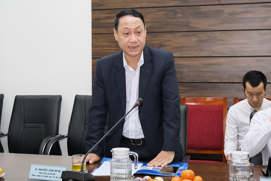 Ông Nguyễn Anh Dũng - Phó Tổng Giám đốc Tổng Công ty Điện lực Thành phố Hà Nội (EVNHANOI)