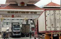 Số lượng xe nông sản tồn tại các cửa khẩu giảm hẳn