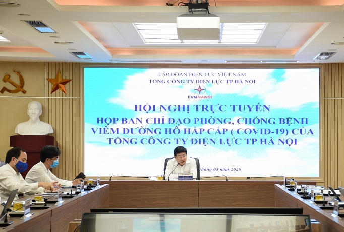 evn hanoi tap trung moi nguon luc dam bao du dien phong chong dich covid 19