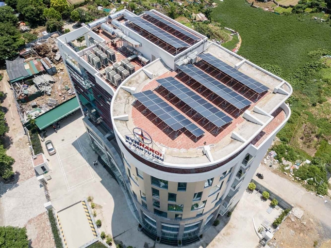 Hà Nội: Đẩy mạnh phát triển điện mặt trời áp mái ha noi day manh phat trien dien mat troi ap mai