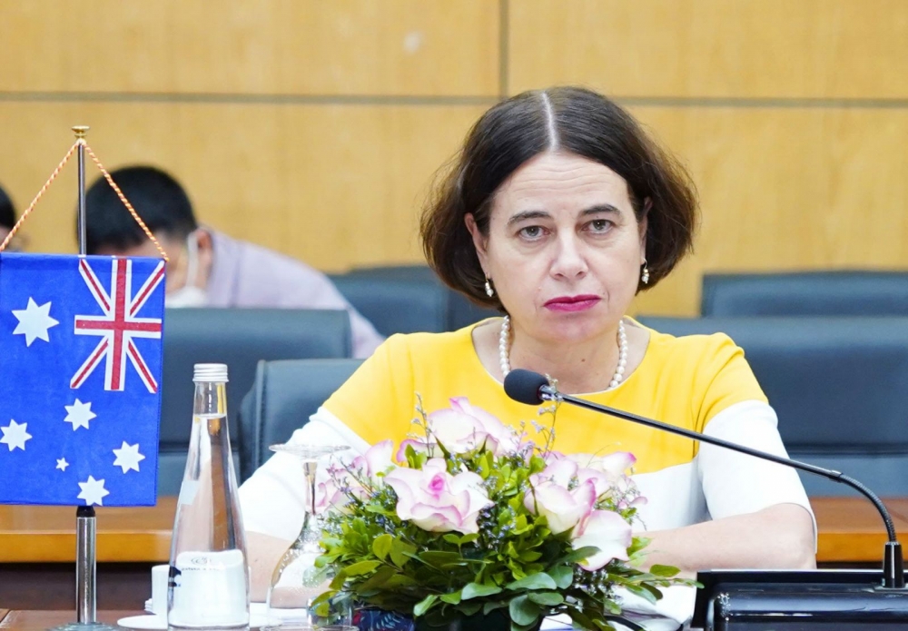 Đại sứ Robyn Mudie cảm ơn Bộ Công Thương Việt Nam đã liên hệ với phía Úc khi cần nguồn cung cấp than, khẳng định phía Úc có đủ năng lực sản xuất, khai thác, chế biến, công nghệ, cơ sở hạ tầng để cung cấp than cho Việt Nam