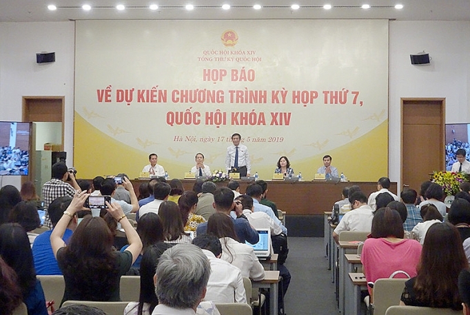 Kỳ họp thứ 7 Quốc hội khoá XIV: Sẽ xem xét thông qua 7 dự án luật khai mac ky hop thu 7 quoc hoi khoa xiv se xem xet thong qua 7 du an luat